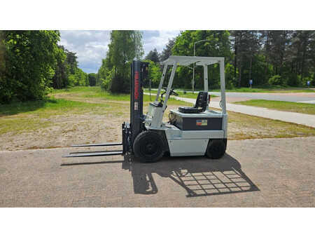 4-wiel elektrische heftrucks 1992  Komatsu FB 20-3 (1)