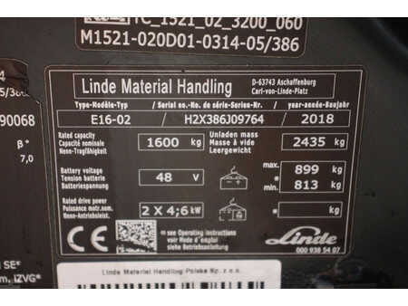 Elektro 4 Rad 2018  Linde E16-02 (17)