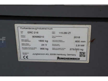 Hochhubwagen 2015  Jungheinrich ERD 220 KLPF (12)
