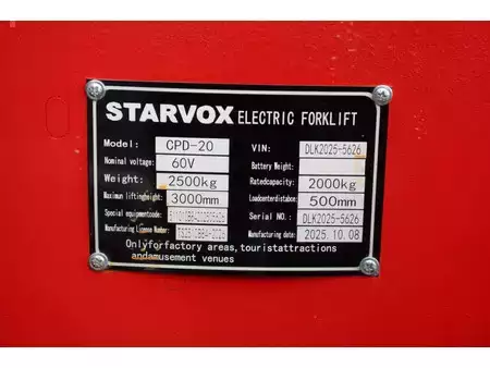 Elektro 4 Rad 2025  Starvox CPD-20 (12)