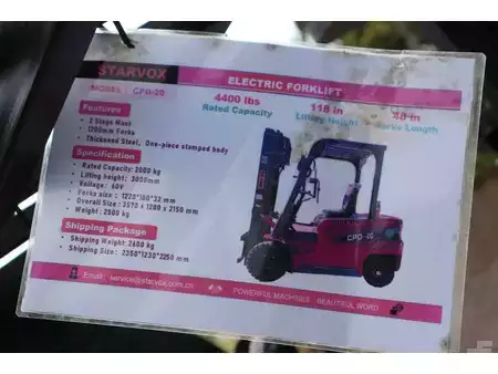 Elektro 4 Rad 2025  Starvox CPD-20 (27)