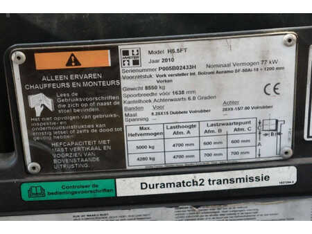 Treibgasstapler 2010  Hyster H5.5FT (29)