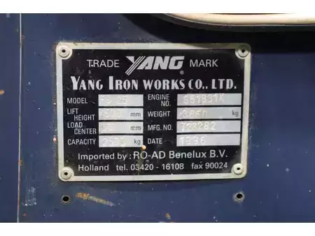 Gas gaffeltruck 1996  Yang FG 25 (33)