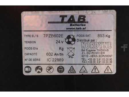 Elektrisk- 4 hjul 2007  Yale ERP16ATF (SWB) E2130 (18)