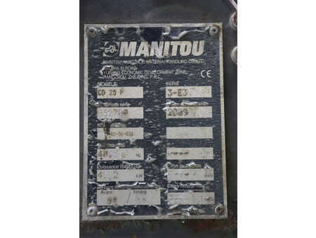 Dieselový VZV 2009  Manitou CD 25 P (26)