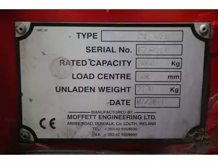 Teherautóra szerelhető targonca 2011  Moffett M4 20.4 (16)