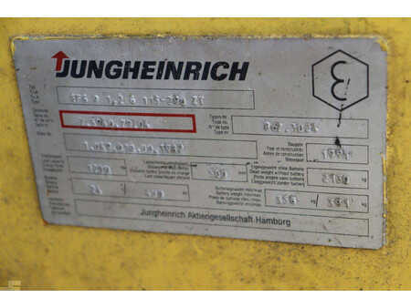 Elektro čtyřkolový VZV 1994  Jungheinrich Type BFG 1.2 6. 115-290 ZT (2)