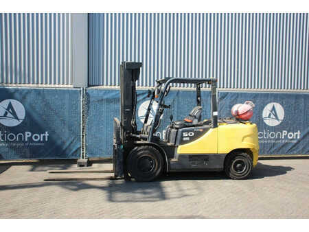 Empilhador a gás 2010  Doosan G50C-5 (1)