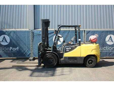 Empilhador a gás 2010  Doosan G50C-5 (2)