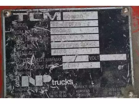 Dieselstapler 1997  Toyota 62-6FDF25 (24)