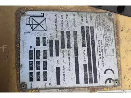 Diesel gaffeltruck 2000  Daewoo D30S-3 (30)