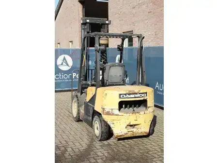 Diesel gaffeltruck 2000  Daewoo D30S-3 (4)
