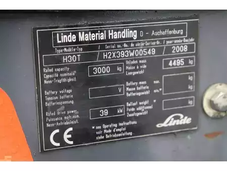 Terrenggående gaffeltruck 2008  Linde H30T (33)