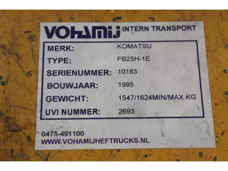 Elektro 4 Rad - Komatsu FB25H-1E (31)