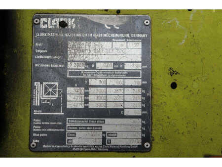 4-wiel elektrische heftrucks - Clark 30 S (28)