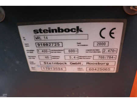 Schubmaststapler 2000  Steinbock Boss WRL 14 (19)