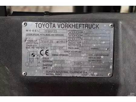 Carrelli elettrici 4 ruote 2010  Toyota 7FBMF35 (27)