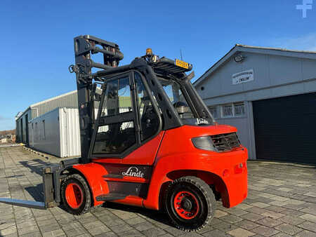 Carrelli elevatori diesel 2010  Linde H80D (5)