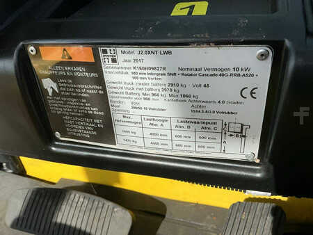 El Truck - 4-hjul 2017  Hyster J2.0XNT LWB (20)