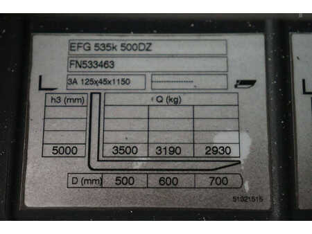Chariots électriques à 4 roues 2017  Jungheinrich EFG 535k (24)
