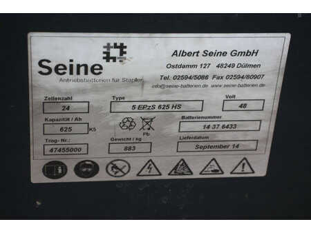 4-wiel elektrische heftrucks 2000  Linde E16C-02 (16)