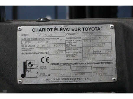 Electric - 4 wheels 2013  Toyota 7FBMF25 (20)