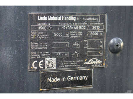 Chariots élévateurs diesel 2010  Linde H50D-01 (21)