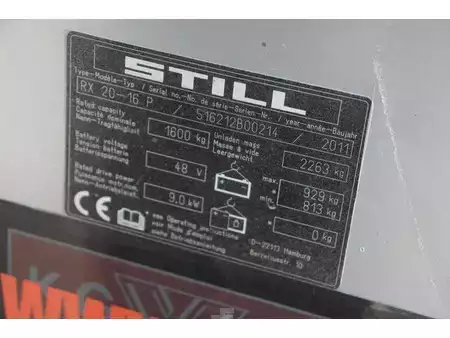 Elektro 4 Rad 2011  Still RX 20-16 P (13)