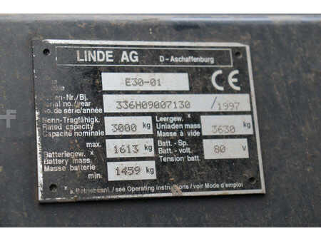 Eléctrica de 4 ruedas 1997  Linde E30-01 (14)