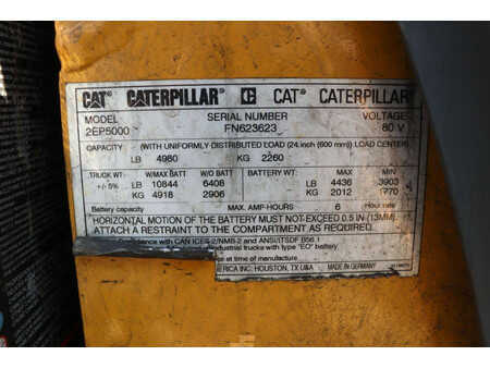 Elektromos 4 kerekű - CAT Lift Trucks 2EP500 (36)
