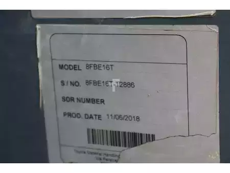 Eléctrico - 4 rodas 2018  Toyota 8FBE16T (34)