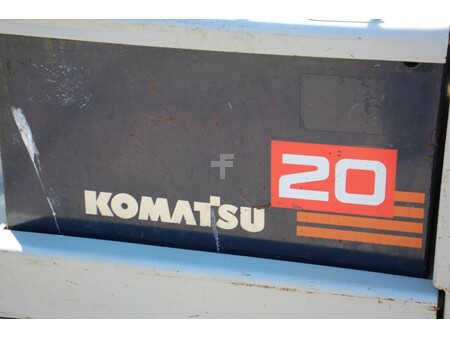 Carrelli elettrici 4 ruote 1990  Komatsu FB20G-3 (15)