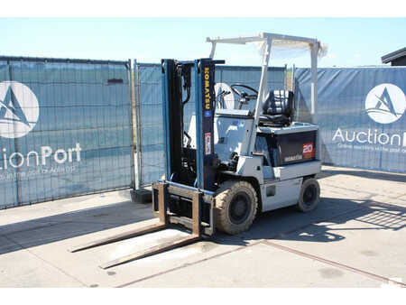 Carrelli elettrici 4 ruote 1990  Komatsu FB20G-3 (8)