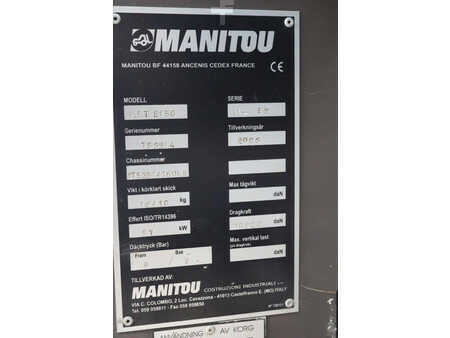 Teleskopstapler-Starr 2006  Manitou MRT 2150 (30)