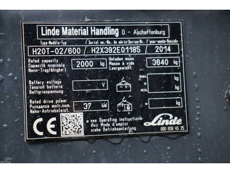 Treibgasstapler 2014  Linde H20T-02/600 (28)