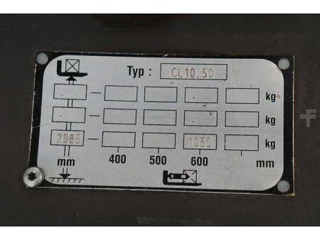 Ruční vysokozdvižný vozík 2004  OM CL 10.50 (19)