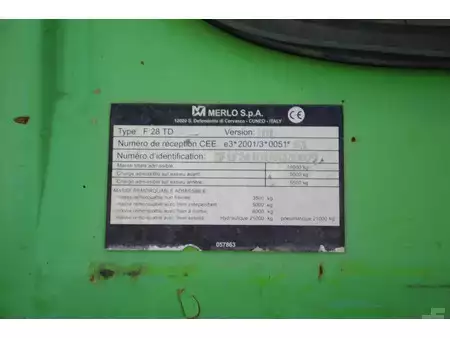 Ładowarki teleskopowe 2008  Merlo P40.7 (15)
