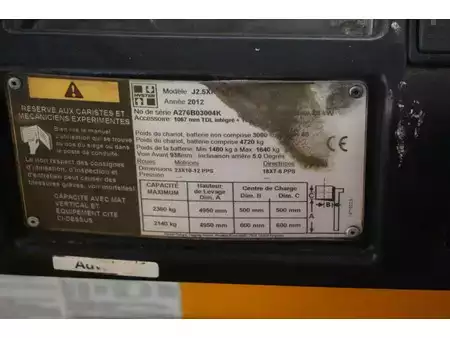 4-wiel elektrische heftrucks 2012  Hyster J2.5XN (28)