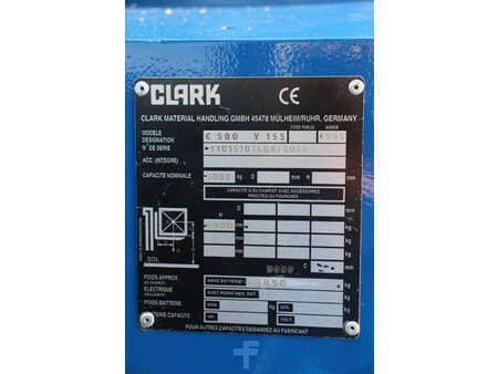 Diesel truck 1995  Clark C 500Y155 (28)