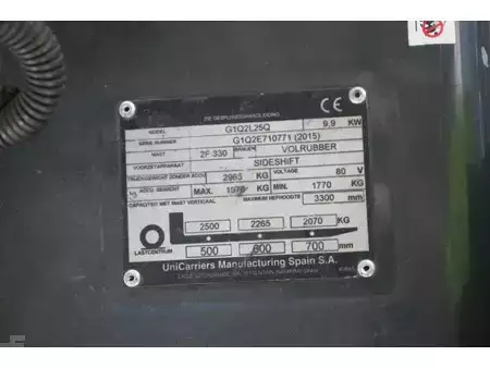 Elektrisk- 4 hjul 2015  Unicarriers G1Q2L25Q (19)