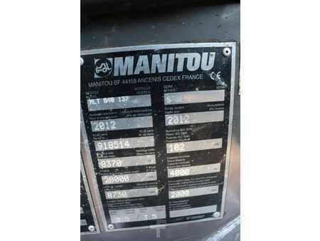 Teleskoplastare Rigid 2012  Manitou MLT 840-137 (32)