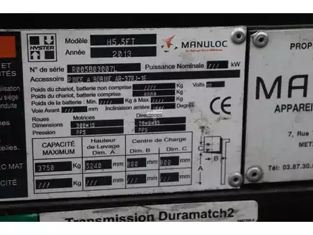 Nestekaasutrukki 2013  Hyster H5.5FT (32)