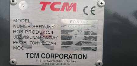 Diesel gaffeltruck 2010  TCM FD60-2 (11)