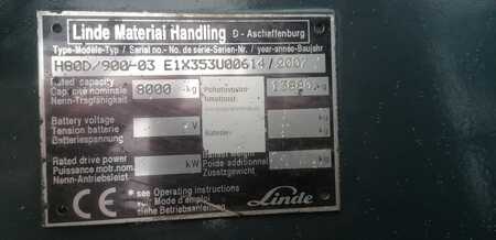 Dieselstapler 2007  Linde H80D/900/-03 (8)