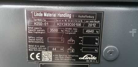 Diesel gaffeltruck 2012  Linde H35D-01 (9)