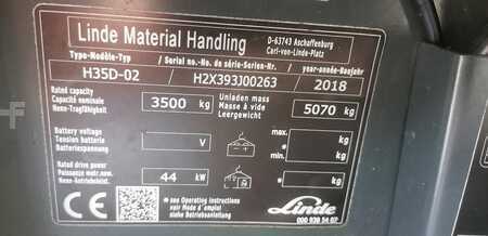 Linde H35D-02 otoč 360°