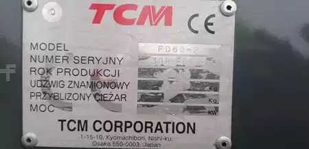 Empilhador diesel 2010  TCM FD60 (7)