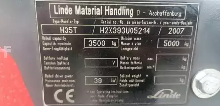 LPG VZV 2007  Linde H35T (7)