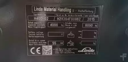 Dieselový VZV 2015  Linde H40D-02 (9)