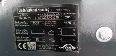 Dieselový VZV 2010  Linde H45D-01 (6)